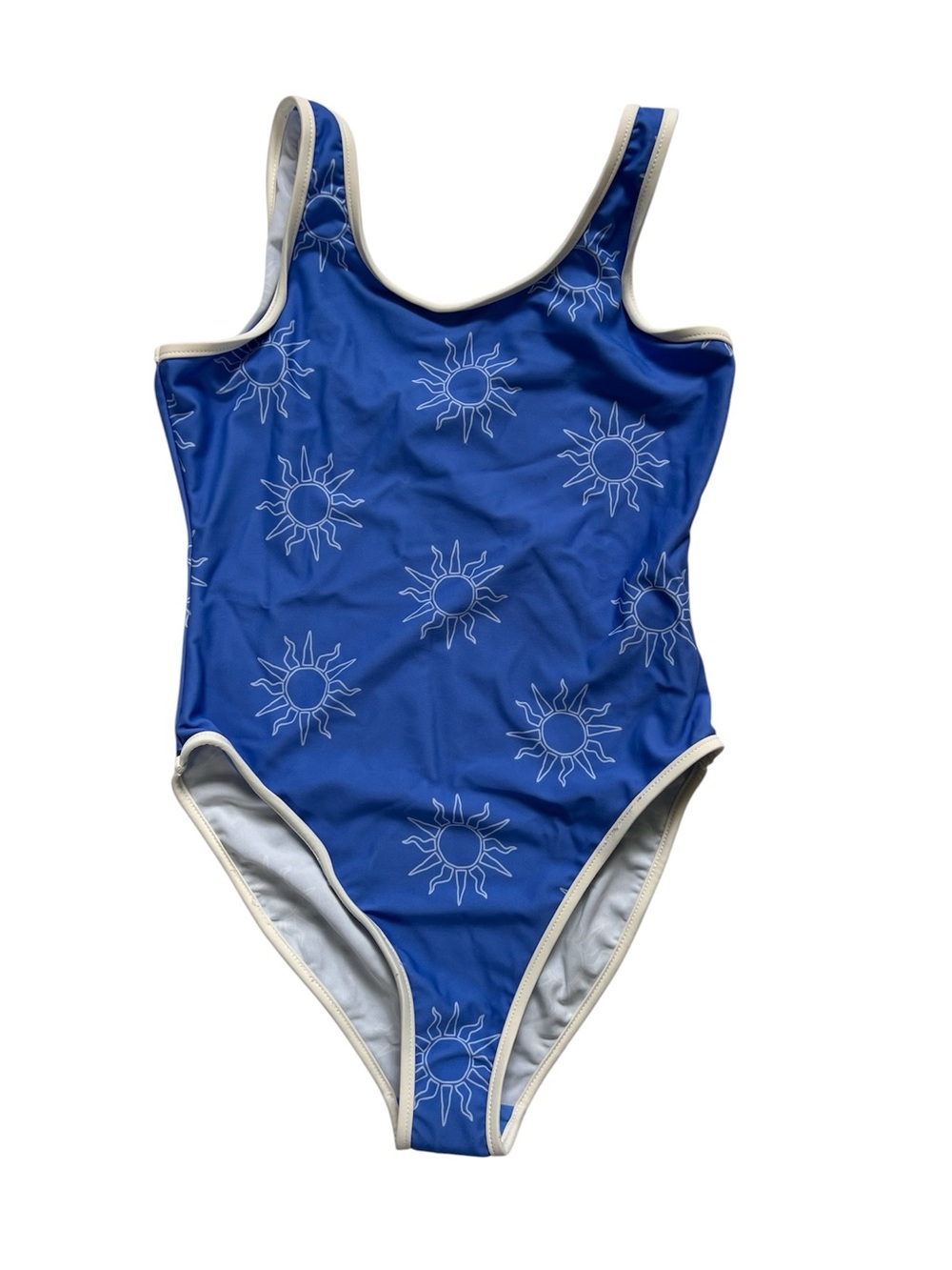 PacSun Royal Blue Sun-Print One-Piece Swimsuit for Kids